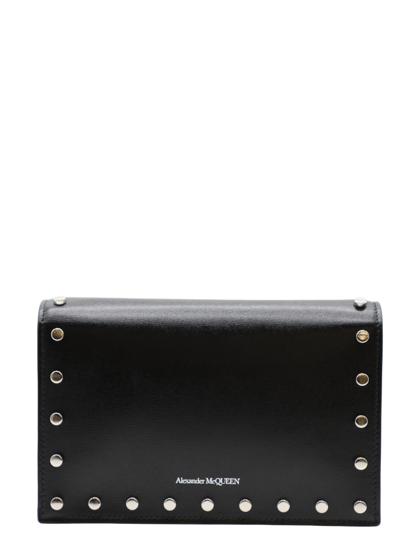 Alexander McQueen Small Skull Bag in Black/Silver