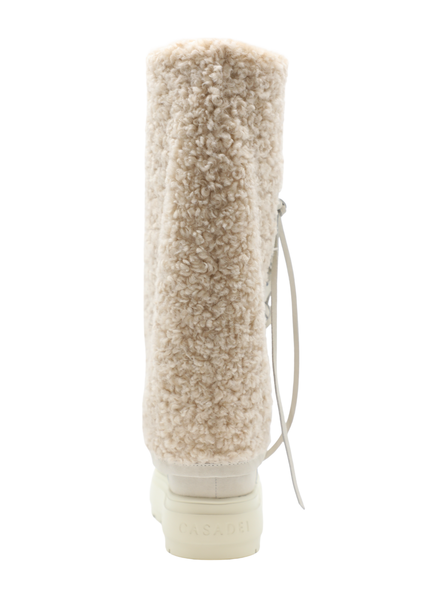 Casadei Double Face Apres Sky Boot in Yogurt Milk