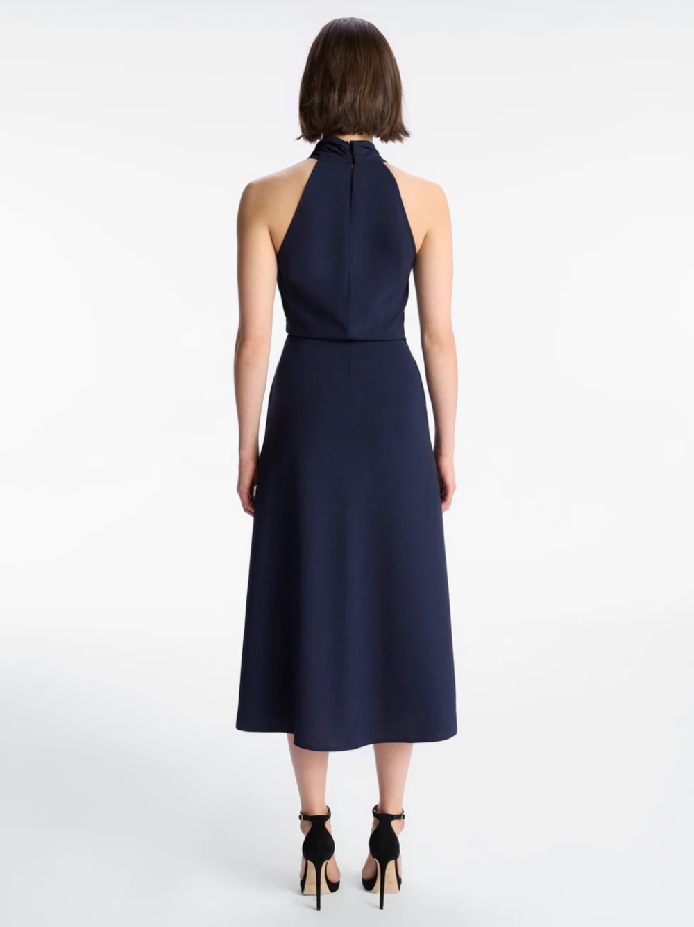 A.L.C. Fiona Pleated Midi Dress