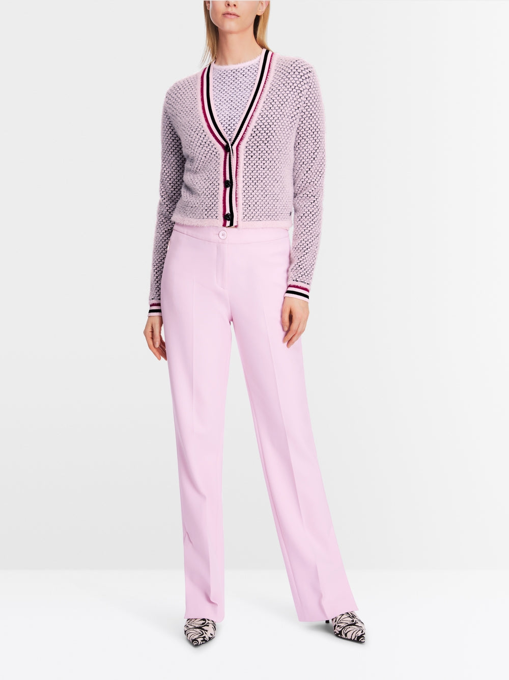 Marc Cain Cardigan in Bright Rose Tan