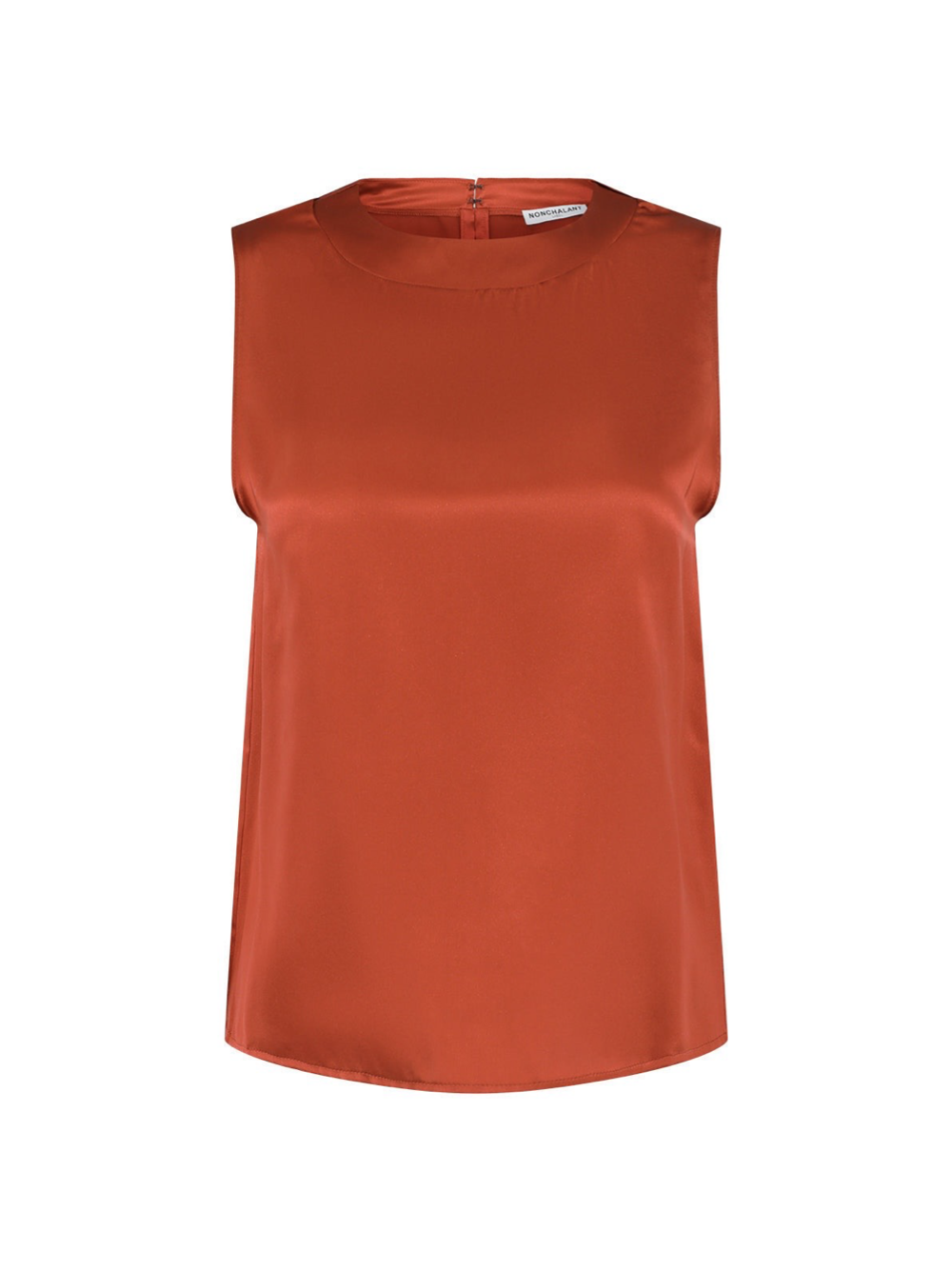 Nonchalant Jadon Top in Rust