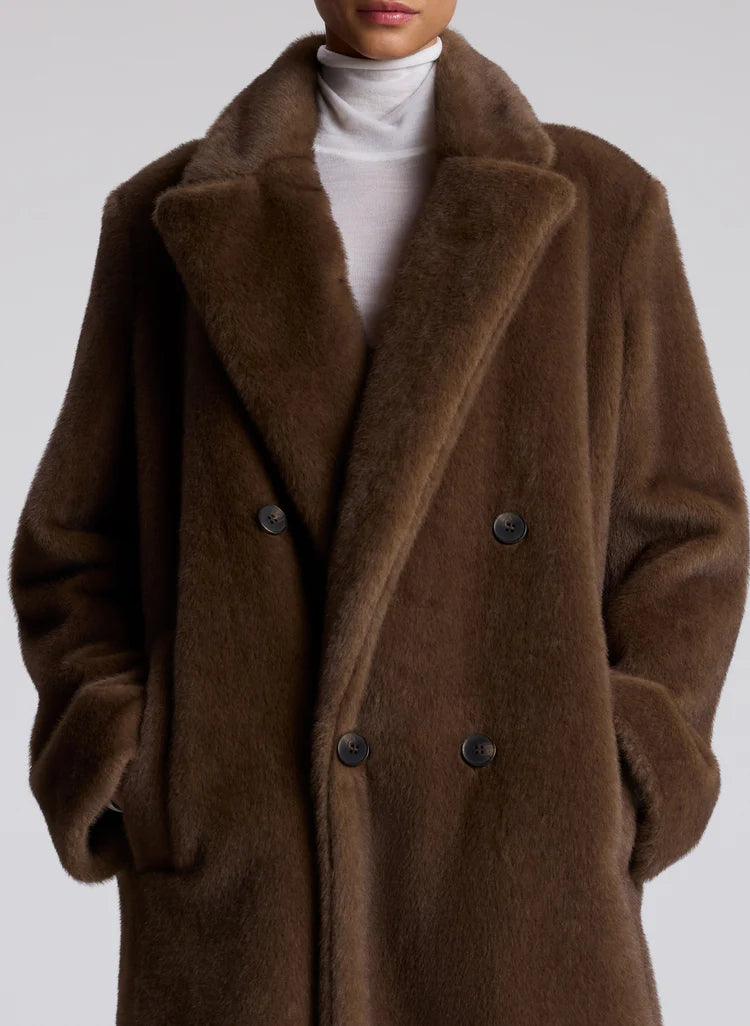 A.L.C. Franklin Coat in Brown