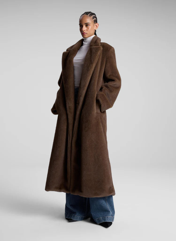 A.L.C. Franklin Coat in Brown
