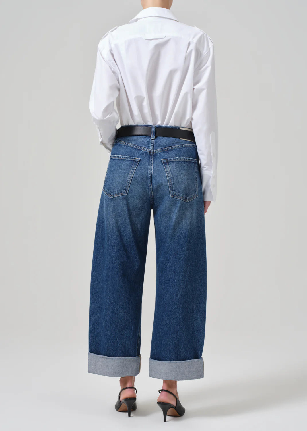 Citizens of Humanity Ayla Baggy Jeans in Claremont (Md Indigo)
