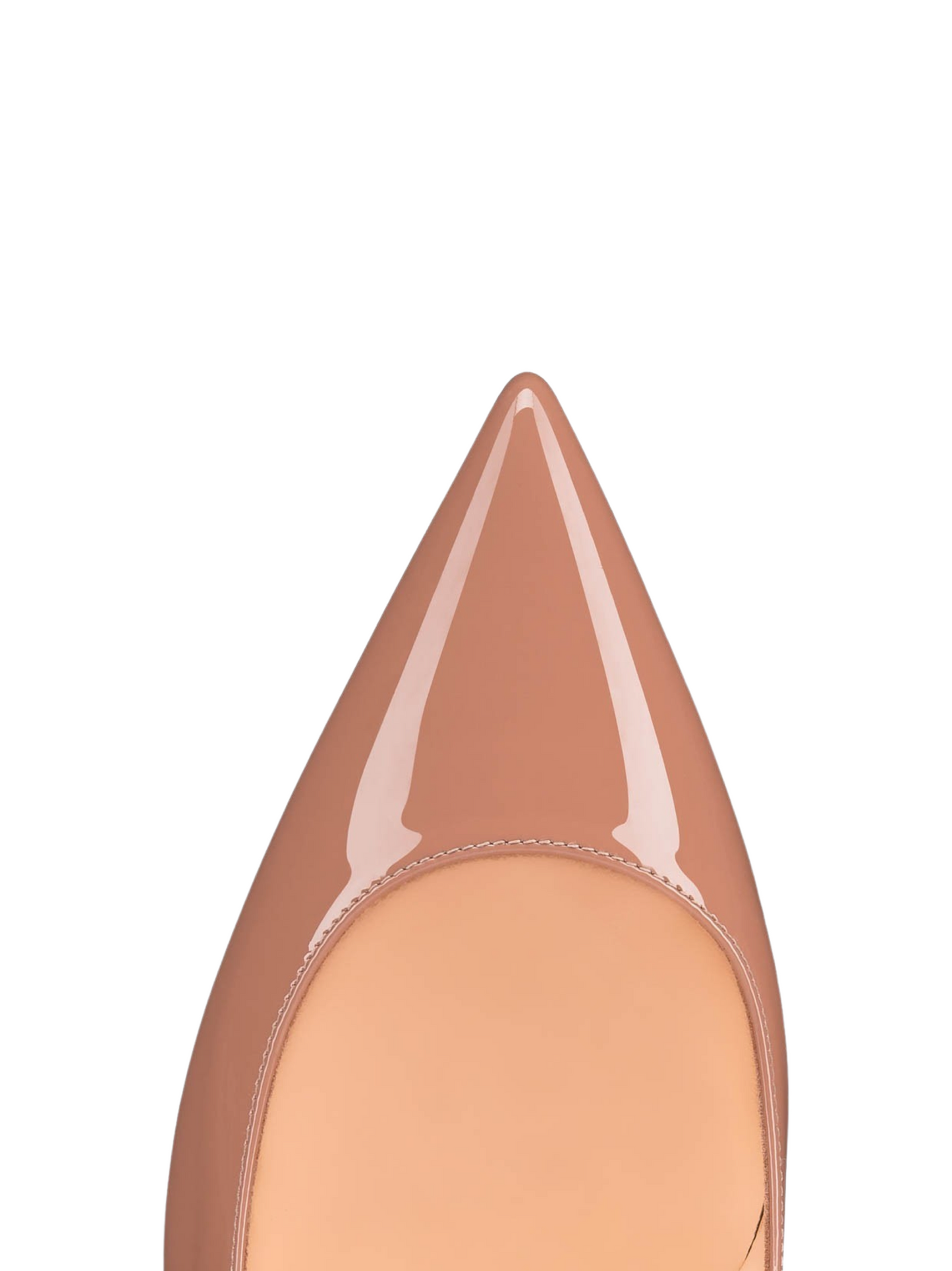 Christian Louboutin Kate 85 Patent Heel in Blush  | In-Store Only