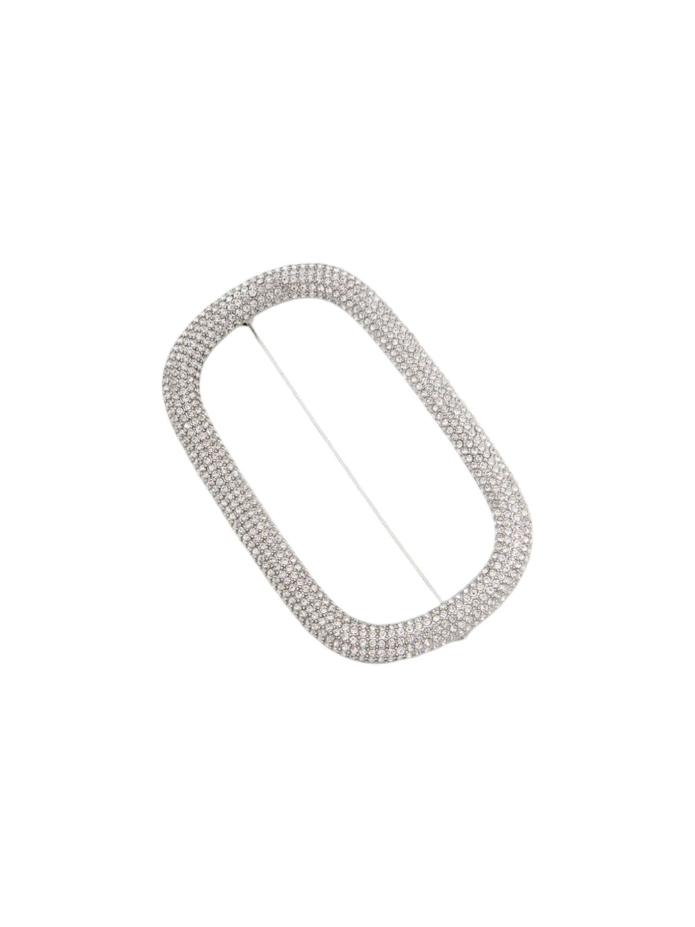Essentiel Antwerp Gelola Brooch with Rhinestones in Off White