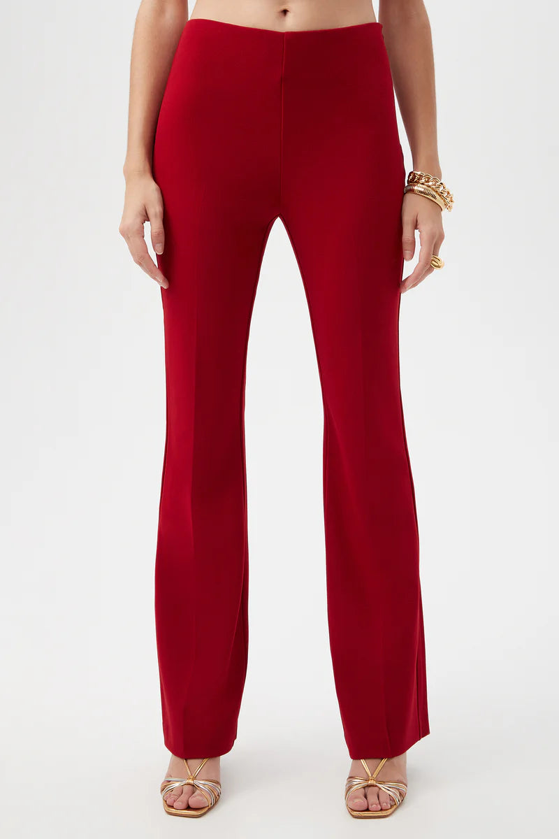 Trina Turk Jacoba Pant in Roselle Red
