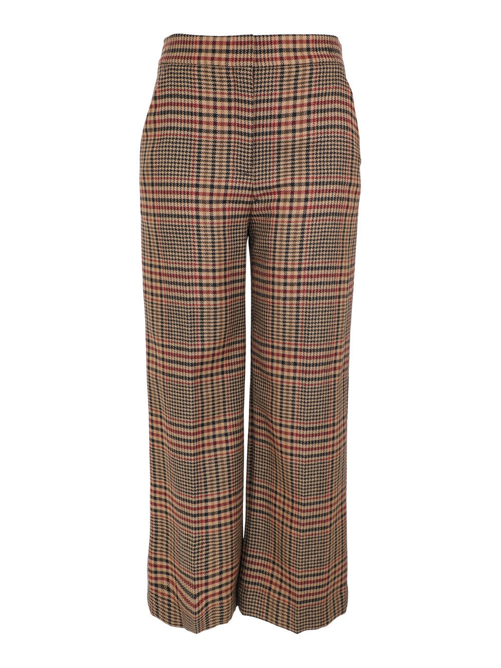 Veronica Beard Brixton Pant in Camel/Black