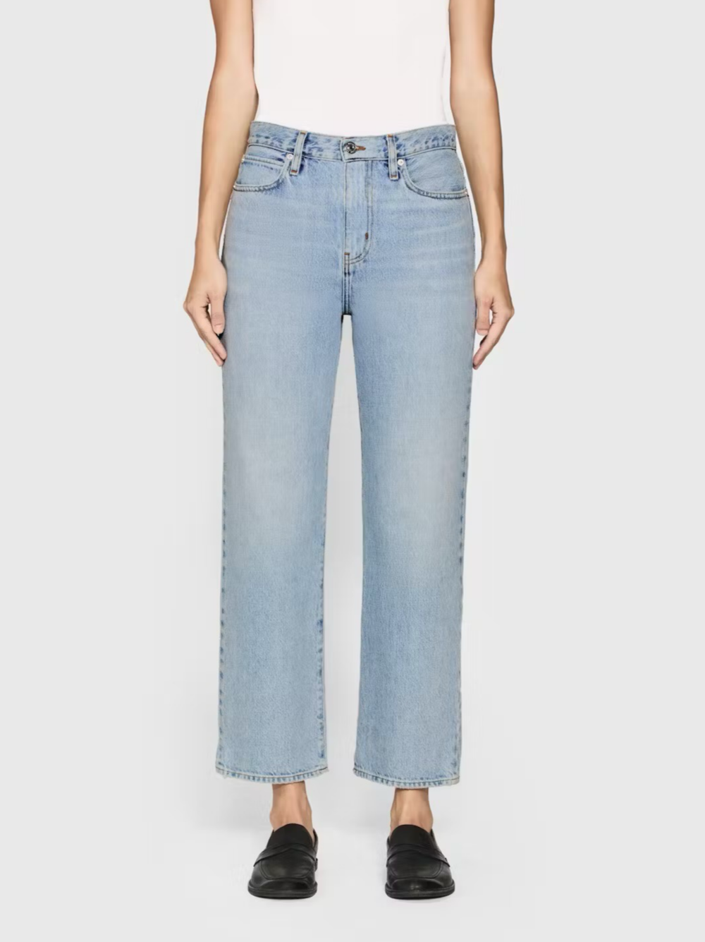 Frame Denim Le Jane Crop Jeans in Willamette