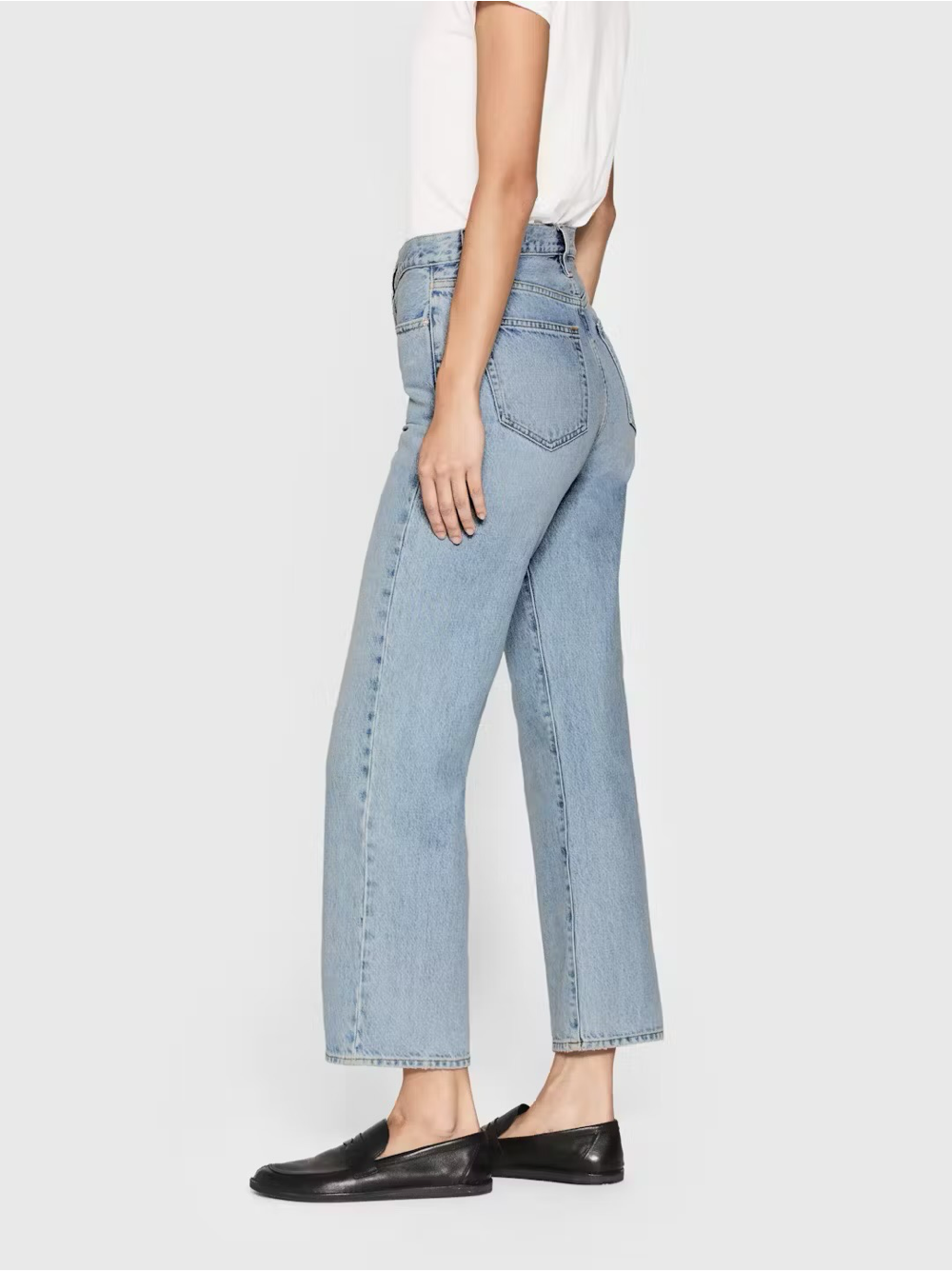 Frame Denim Le Jane Crop Jeans in Willamette