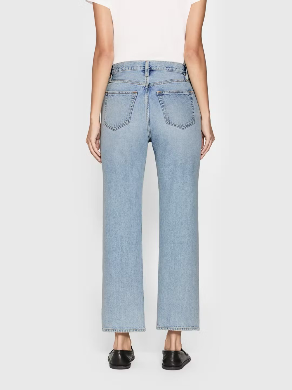 Frame Denim Le Jane Crop Jeans in Willamette