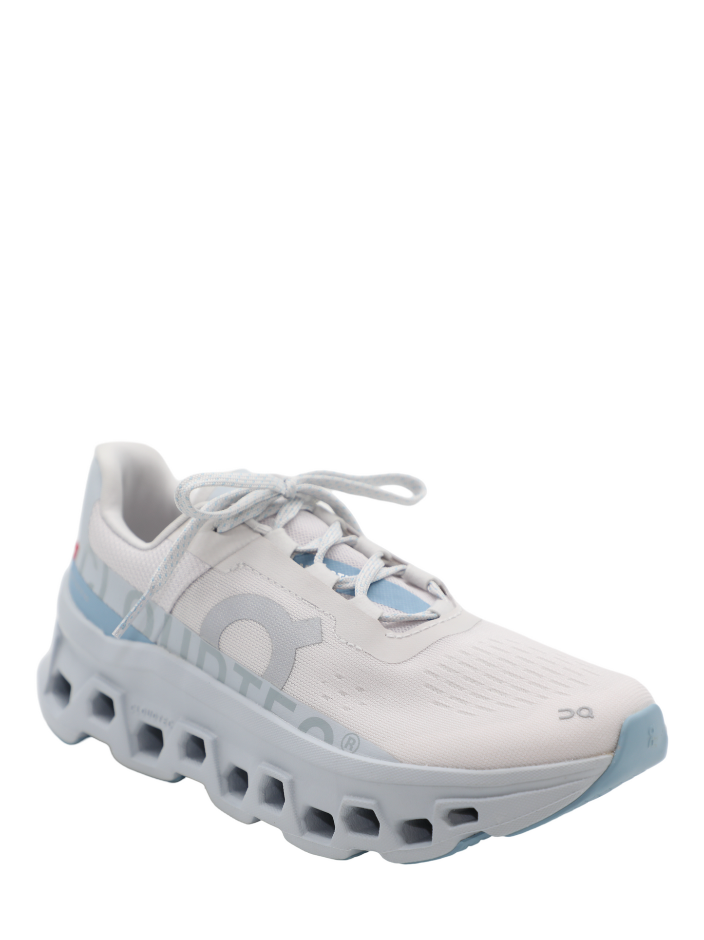 On Running Women’s Cloudmonster Sneaker in Frost/Wash