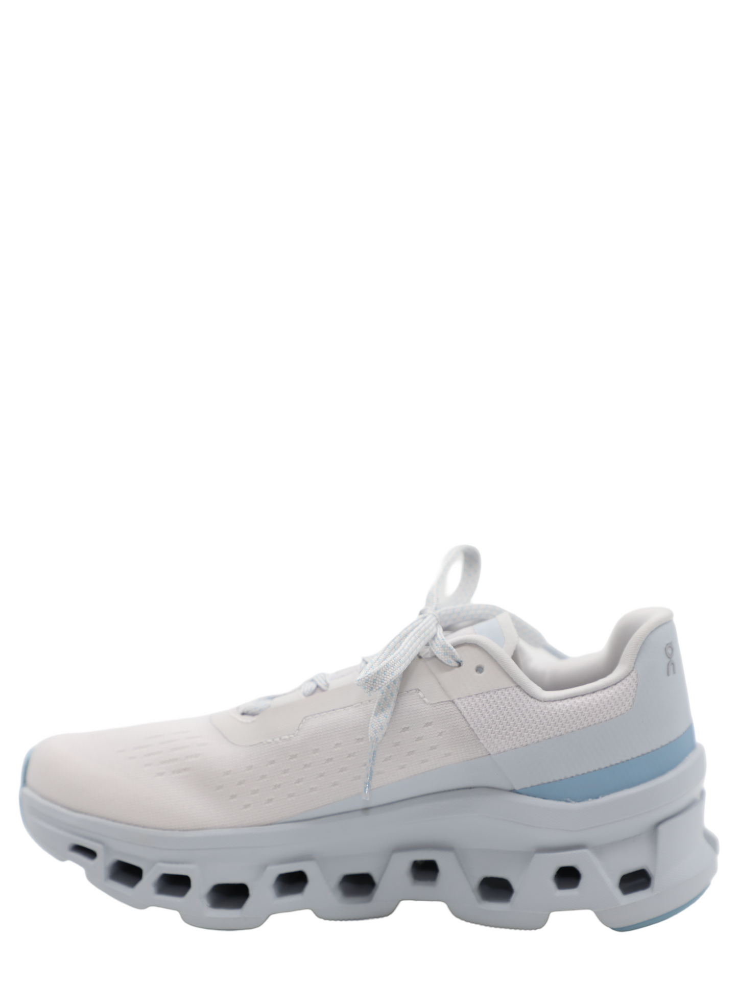 On Running Women’s Cloudmonster Sneaker in Frost/Wash
