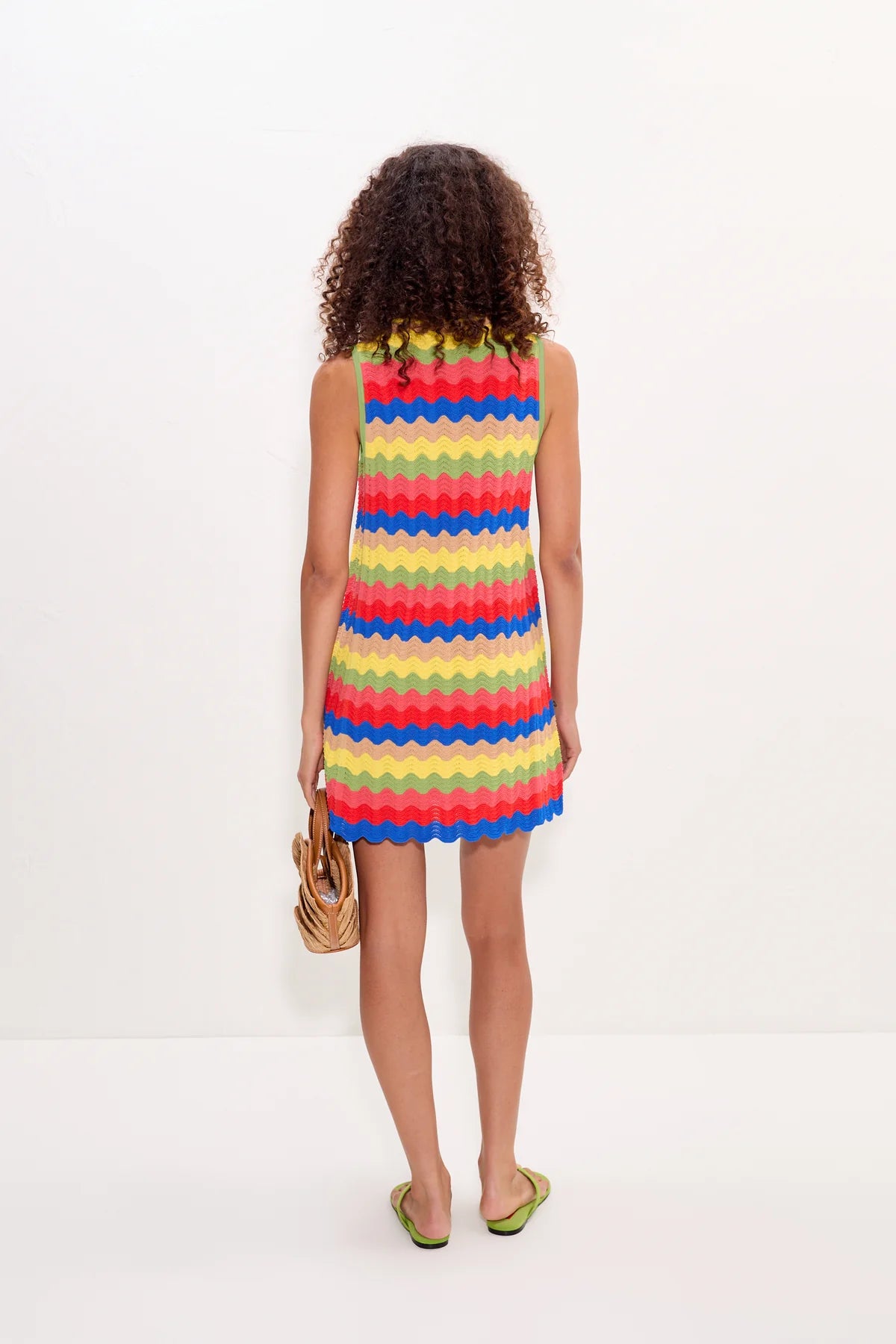 Simon Miller Moji Wave Mini Dress in Tropical Wave