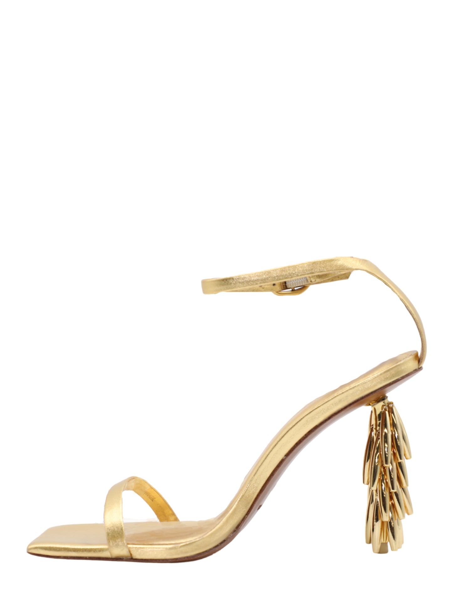 Cult Gaia Sunella Sandal in Gold