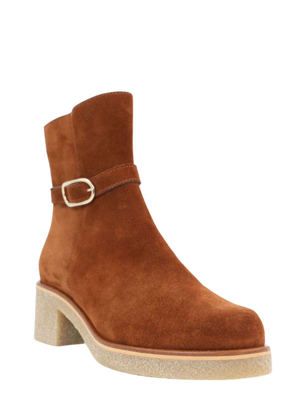 Ron White Shilah Suede Cognac Bootie
