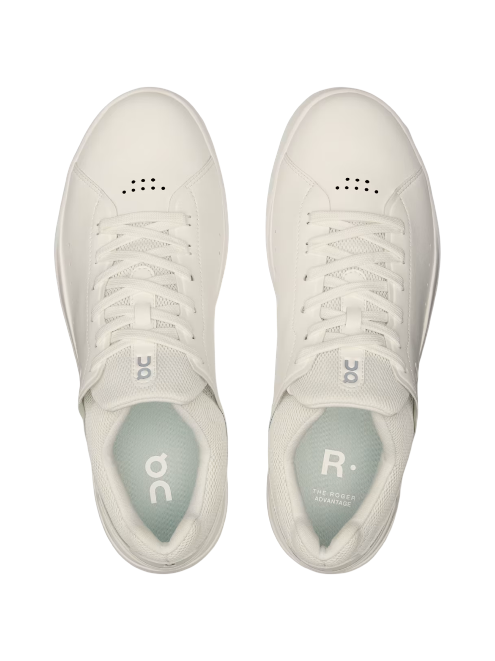 On Running Women's The Roger Advantage Sneaker in All White