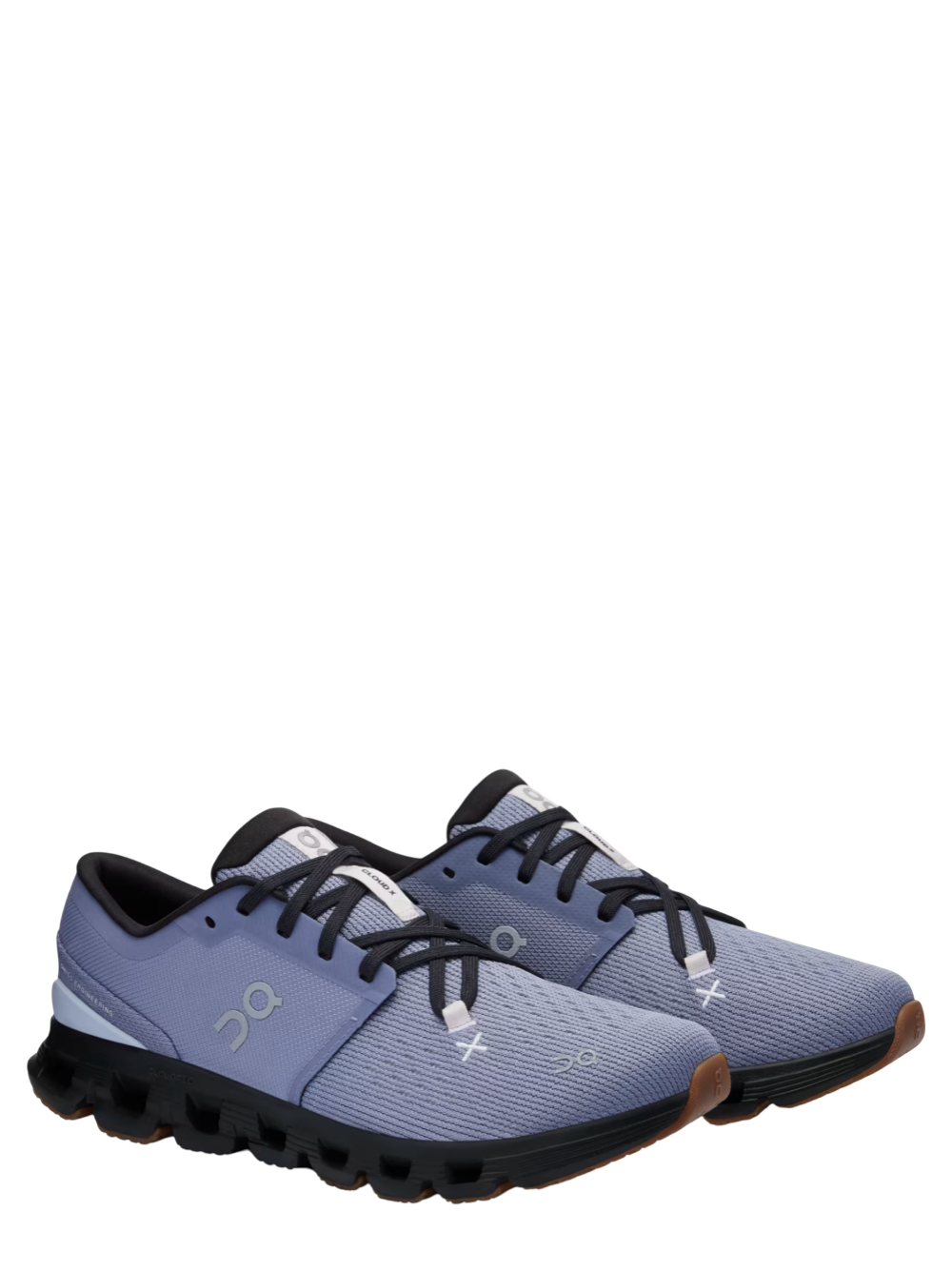 On Running Cloud X4 Women's Sneaker in Feather/Black