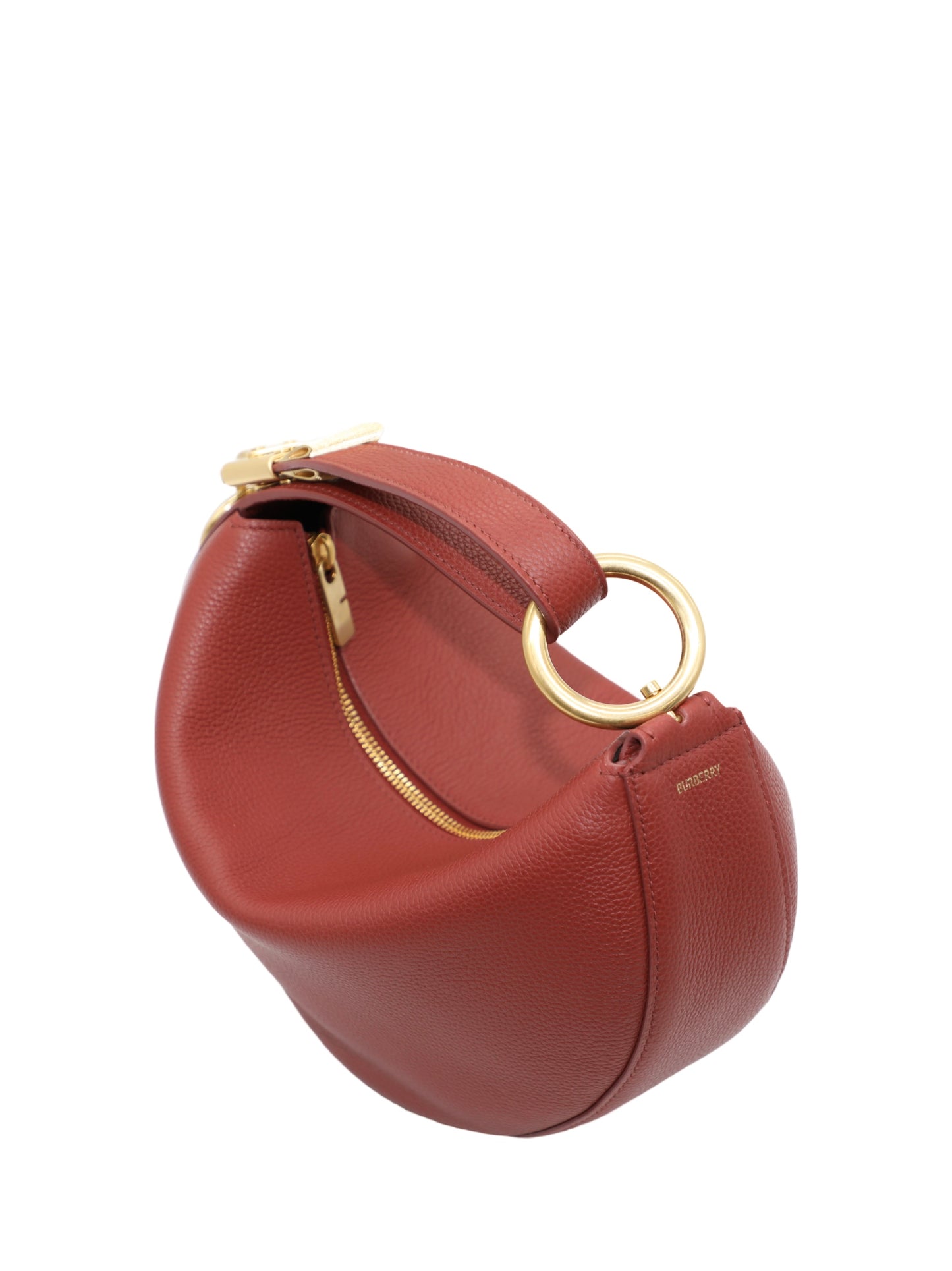 Burberry Knight Arc Handbag in Rust