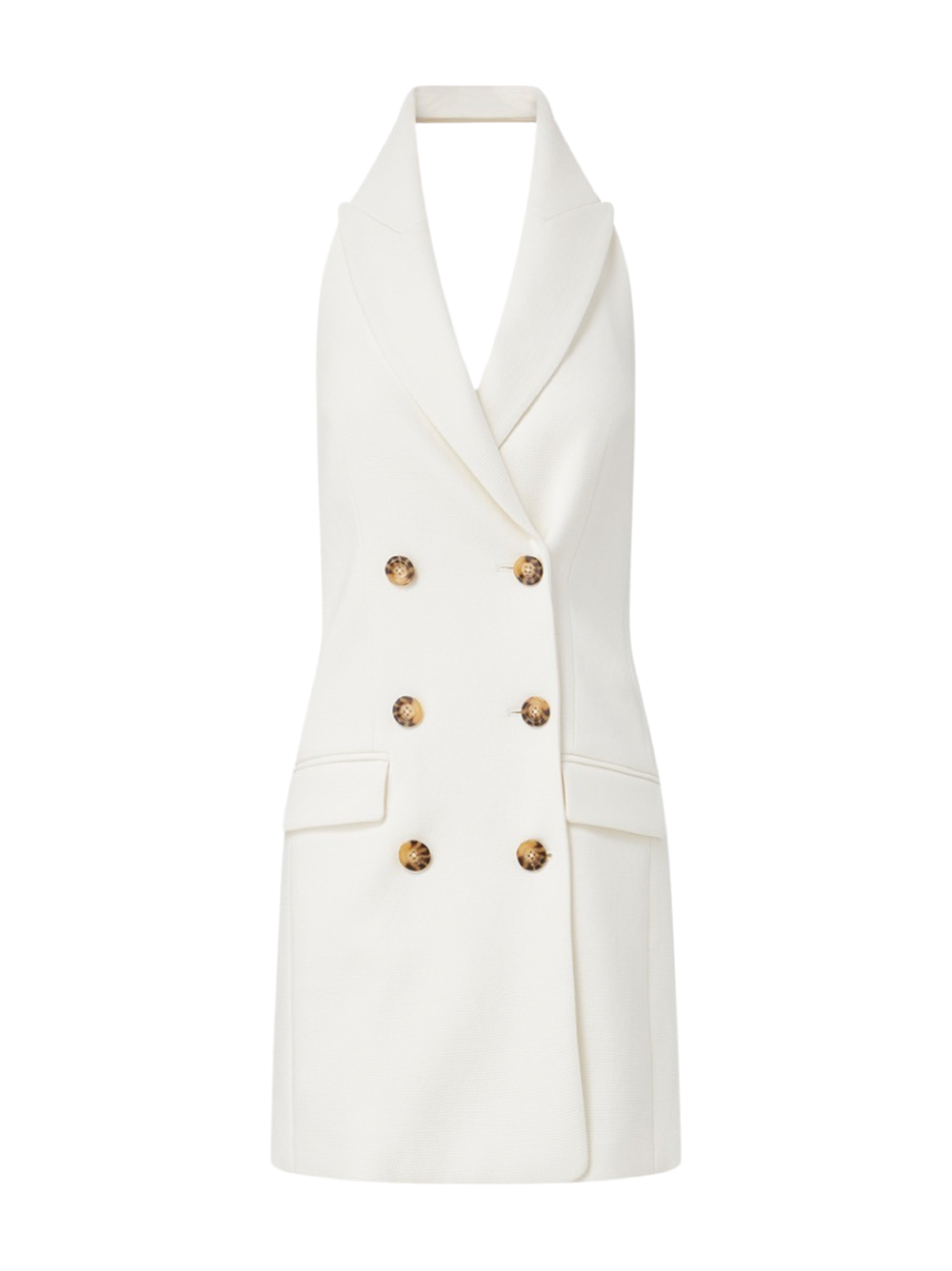 Veronica Beard Claridge Dress in Off-White
