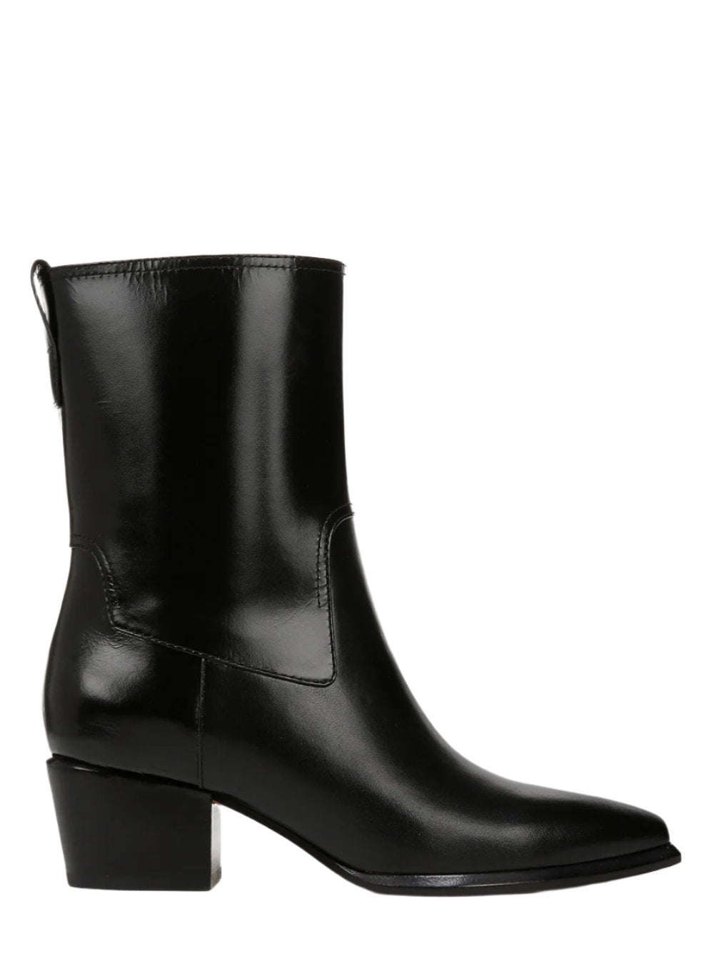 Vince Arlington Western Bootie in Black