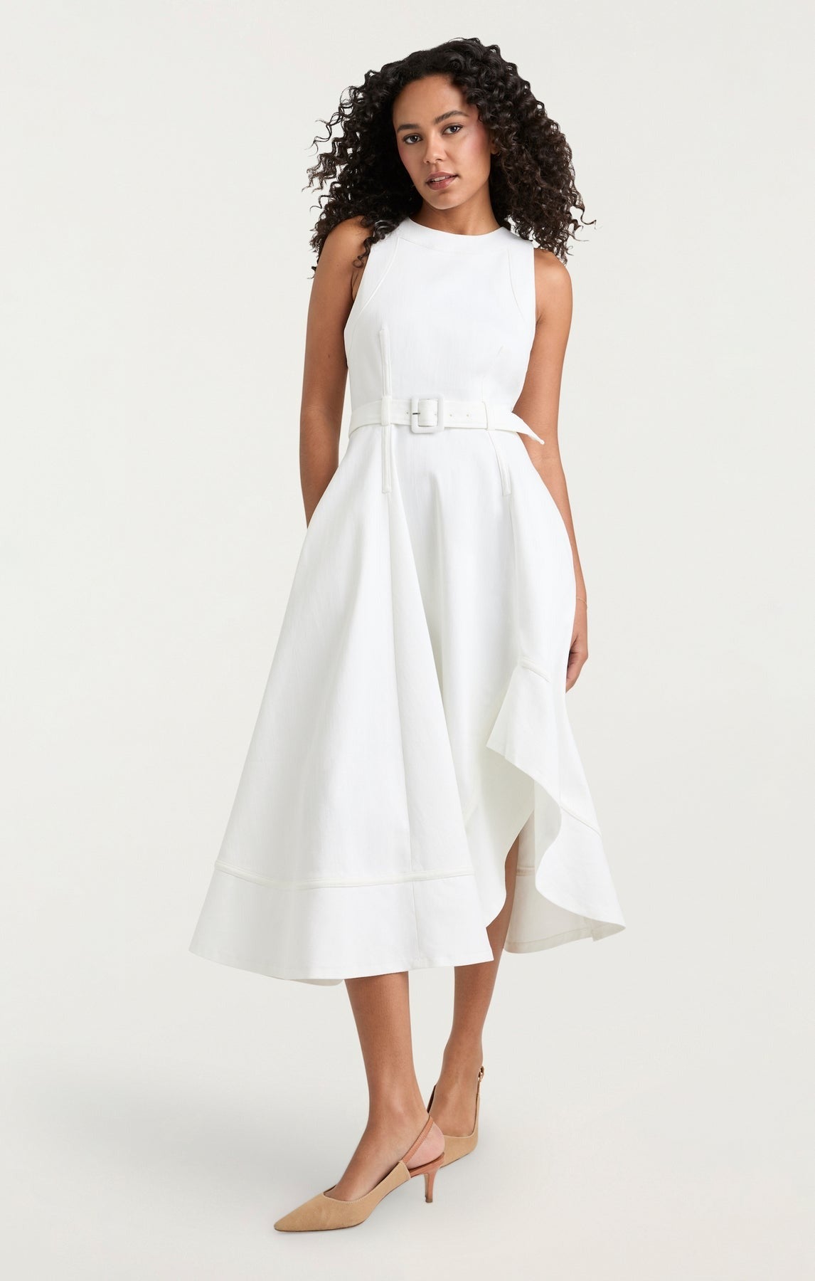 Cinq á Sept Zelda Dress in White