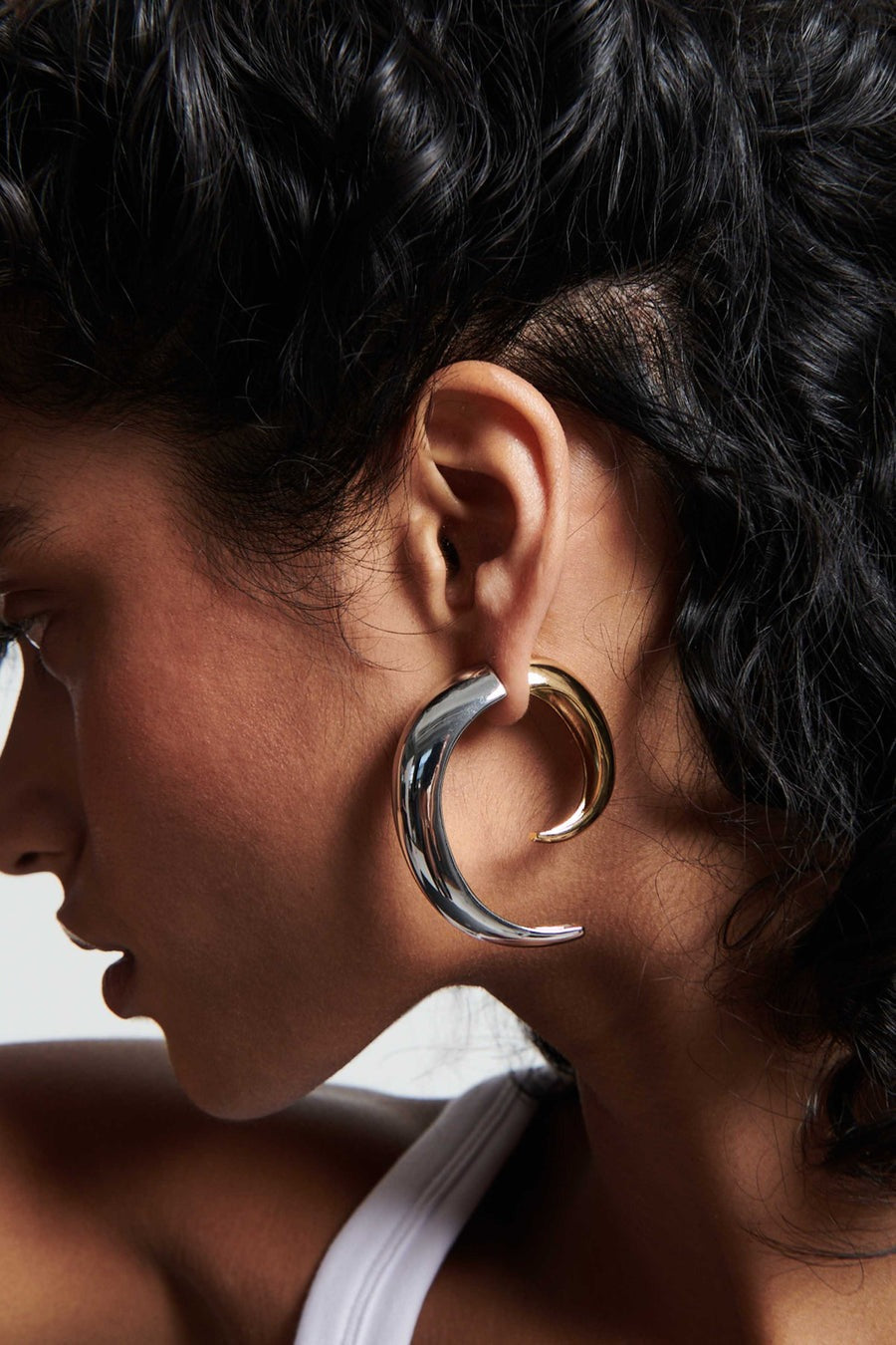 Demarson Kiki Convertible Earrings in Two-Tone