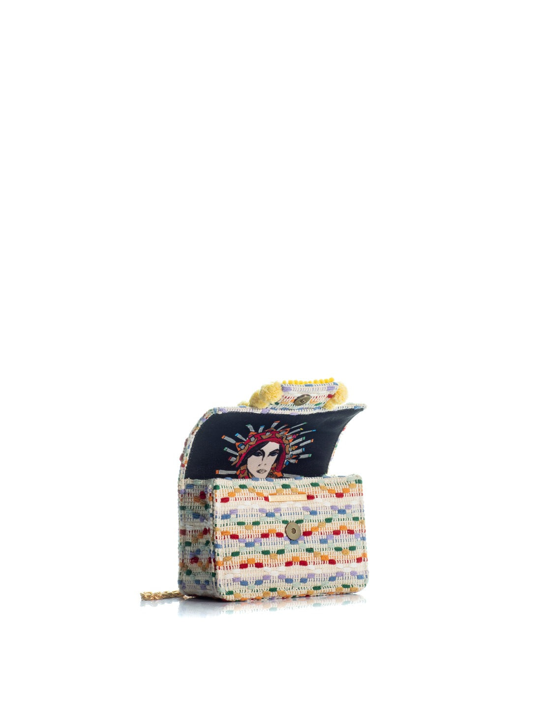 Kooreloo The New Yorker Petite Bag in Multi Yellow
