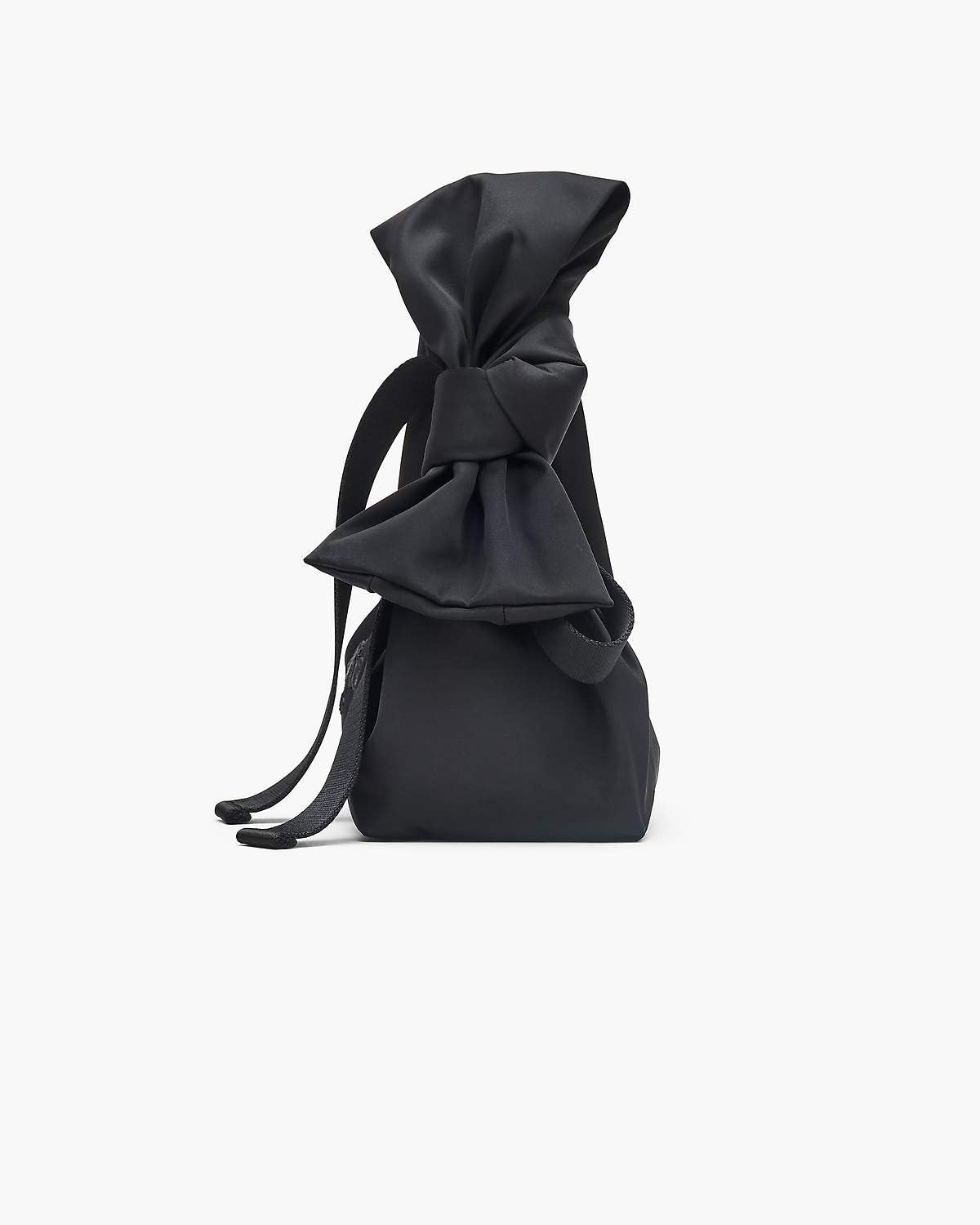 Marc Jacobs The Bow Nylon Mini Sack Bag in Black