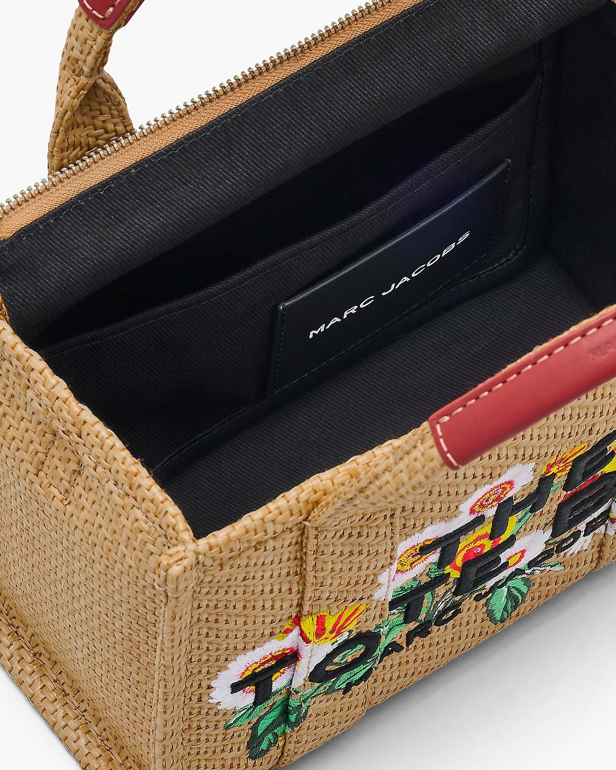 Marc Jacobs The Daisy Woven Small Tote Bag in Natural