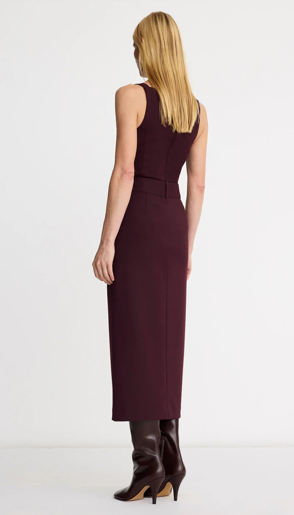 Smythe Sabrina Shell in Plum