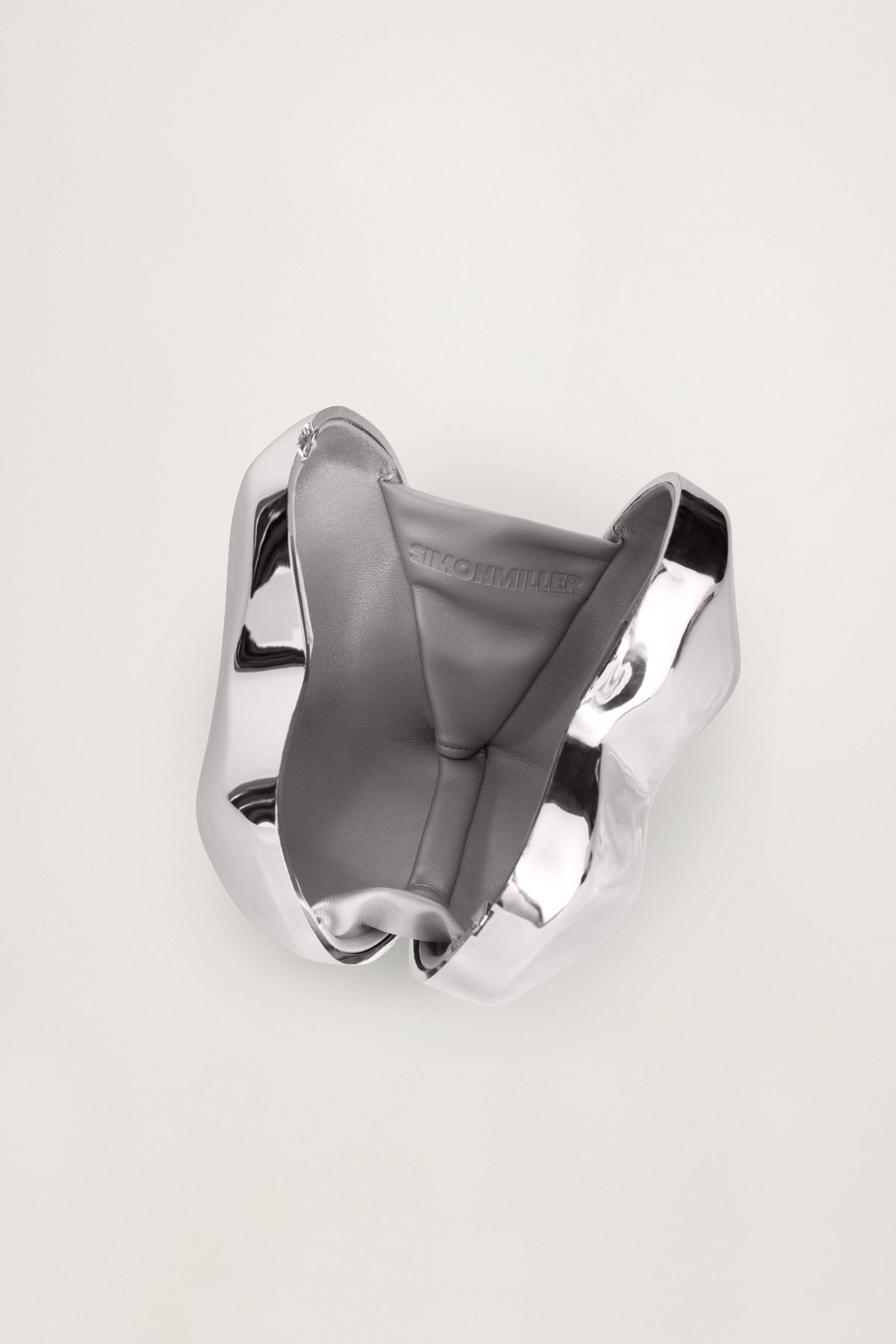 Simon Miller Molded Heart Bag in Silver