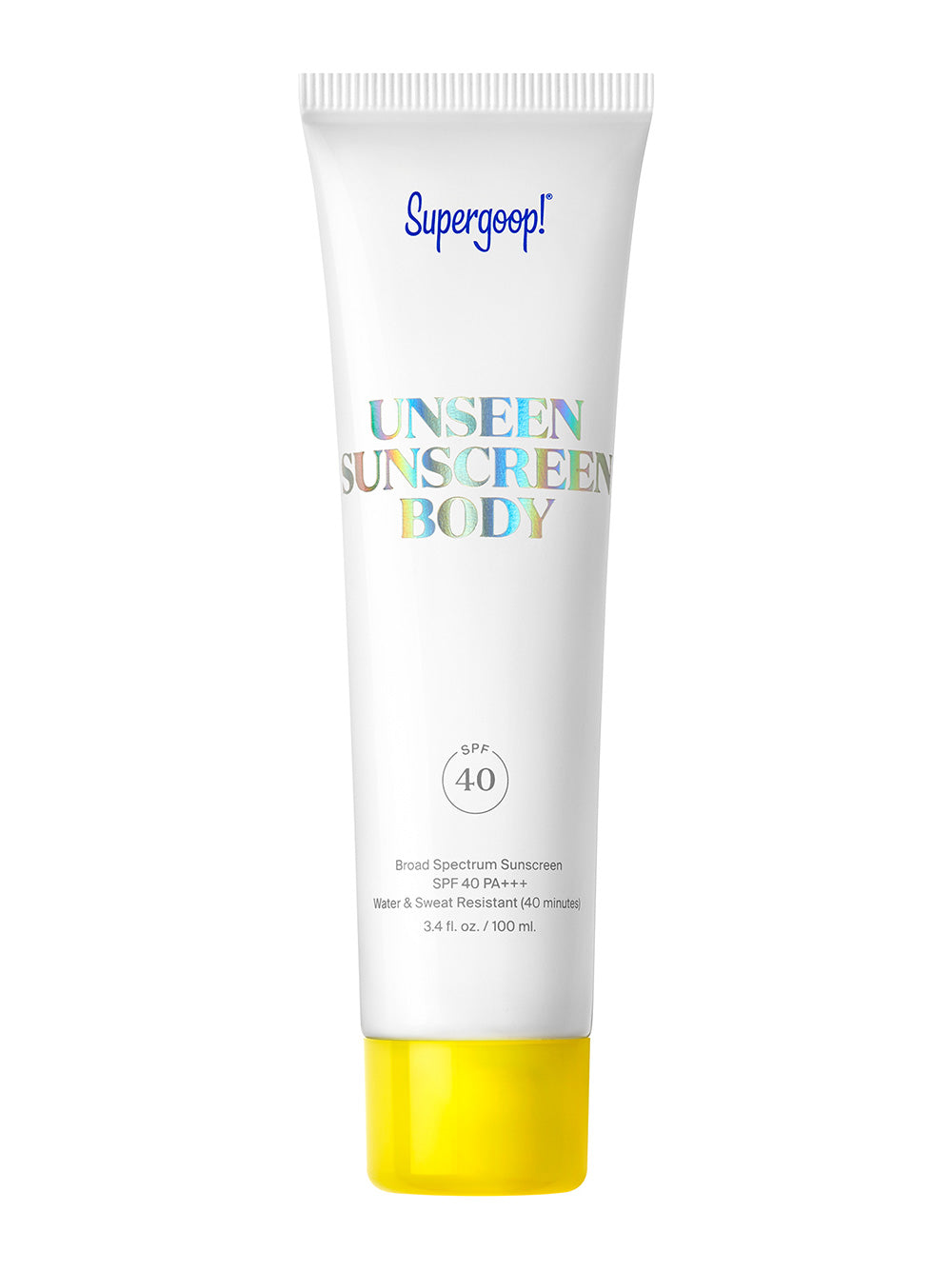 Supergoop Unseen Sunscreen Body SPF 40