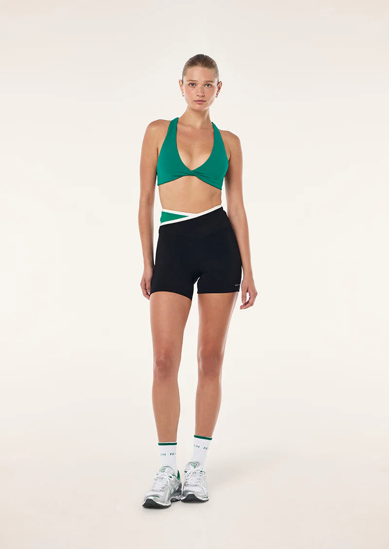 P.E Nation Status 5 inch Bike Short in Black