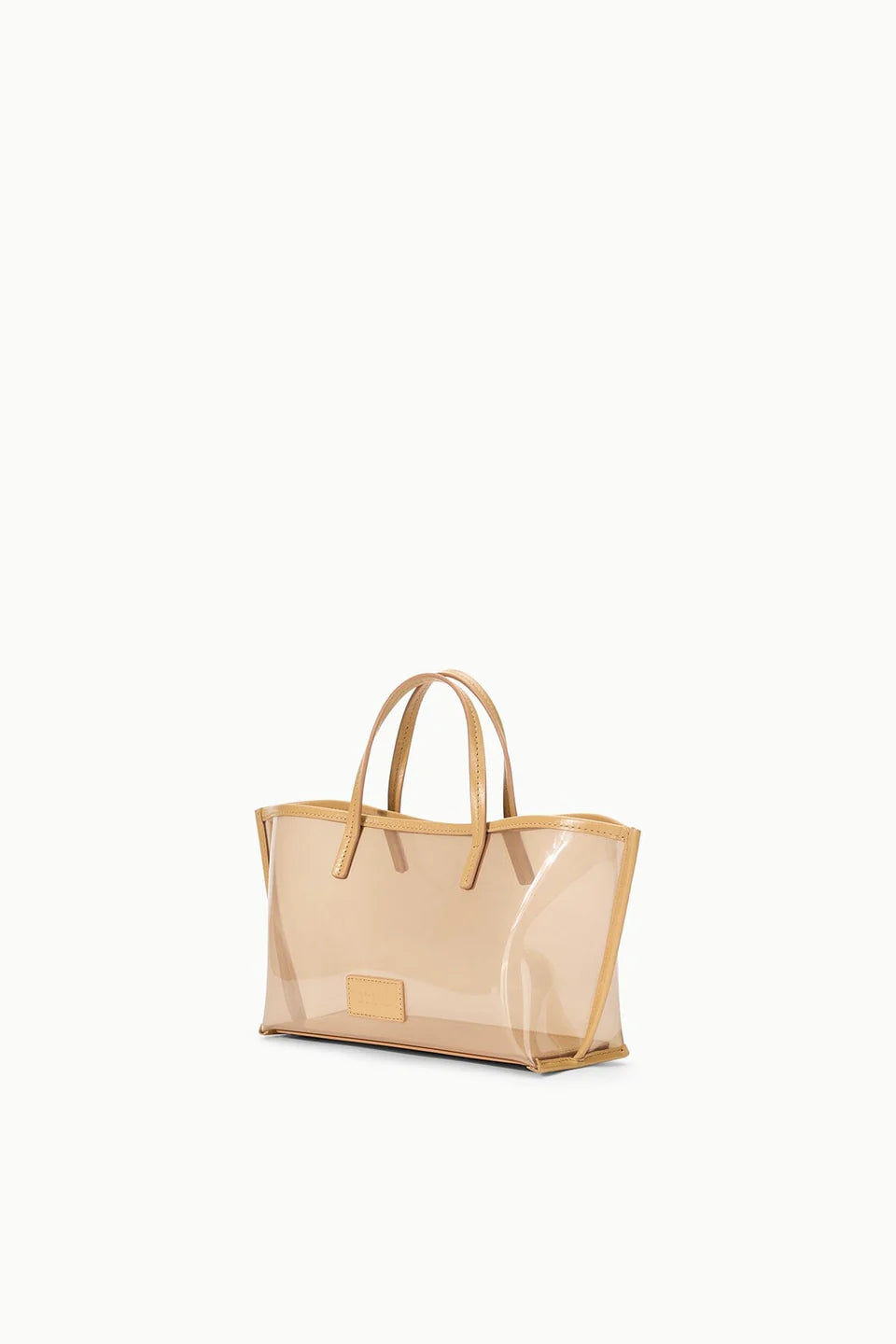 Staud Christos Mini Tote Bag in Camel