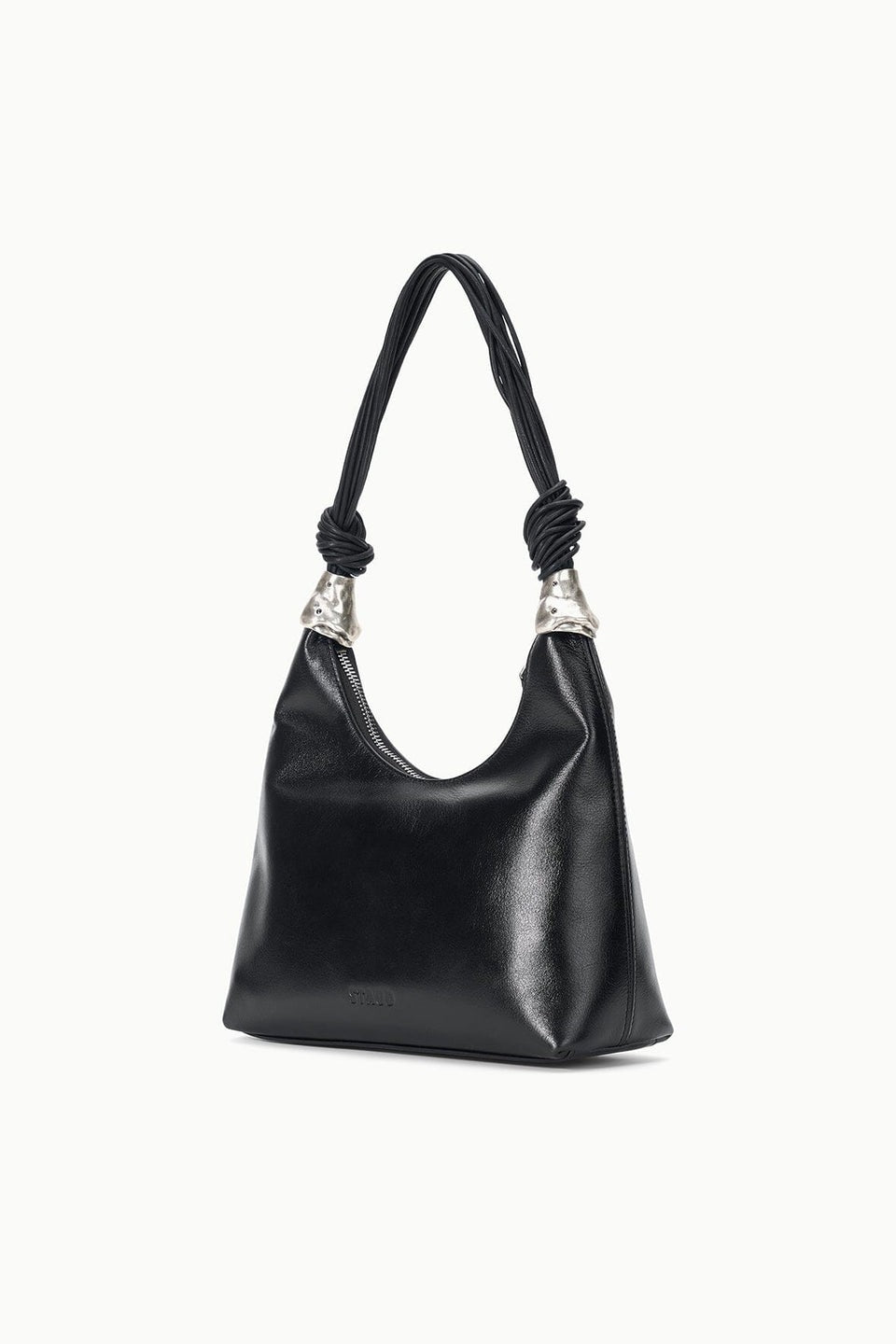 Staud Cuff Shoulder Bag in Black