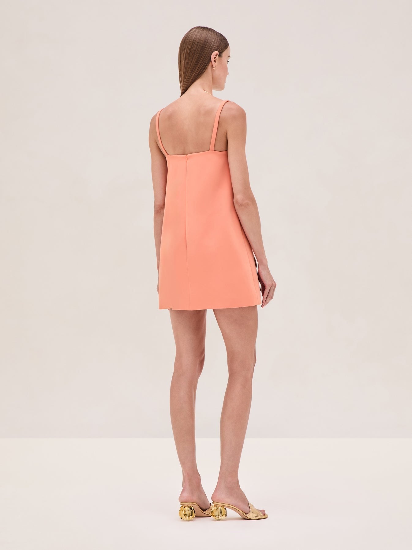 Alexis Larsen Dress in Tangerine