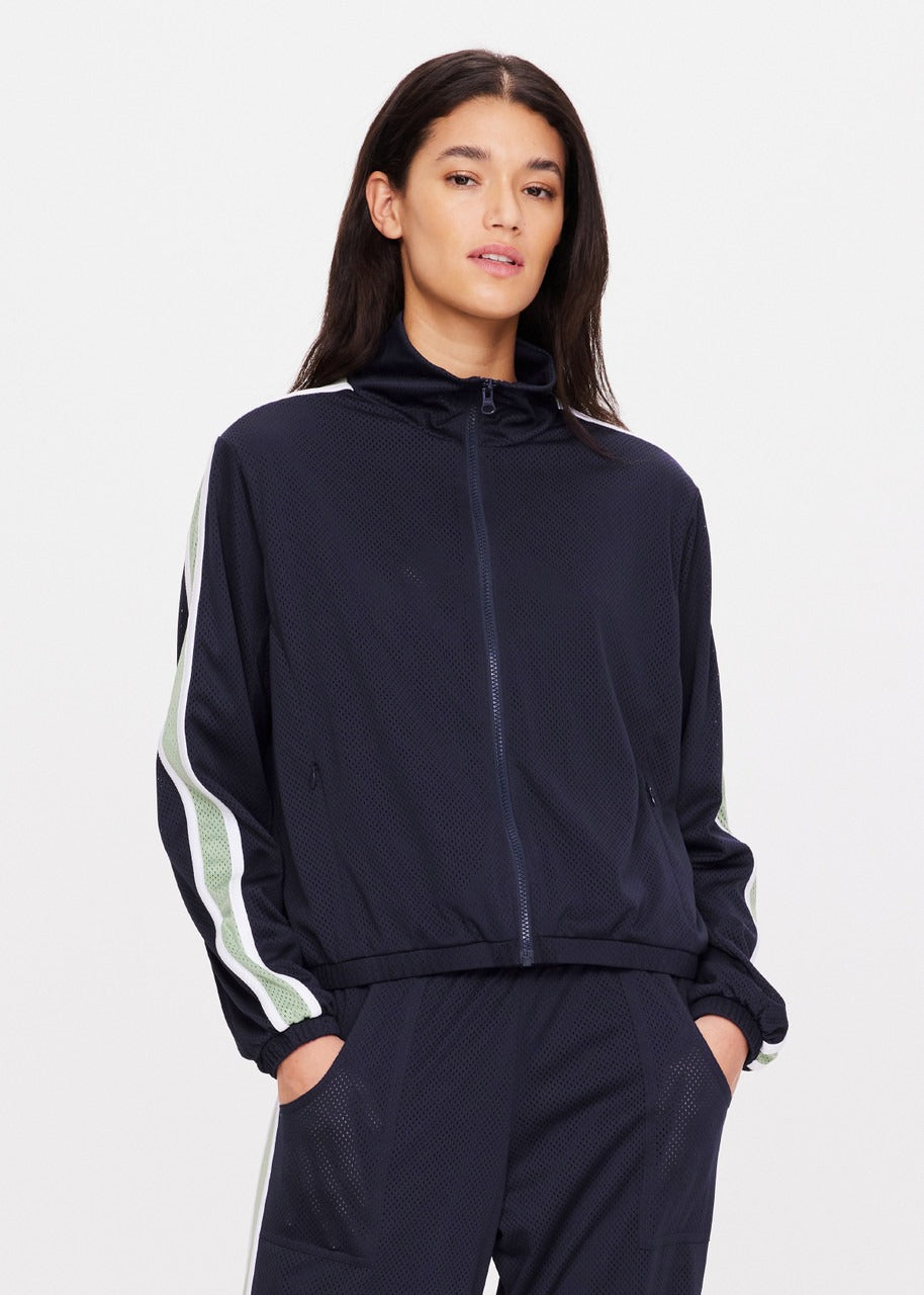The Upside Estadio Dawson Run Jacket in Navy