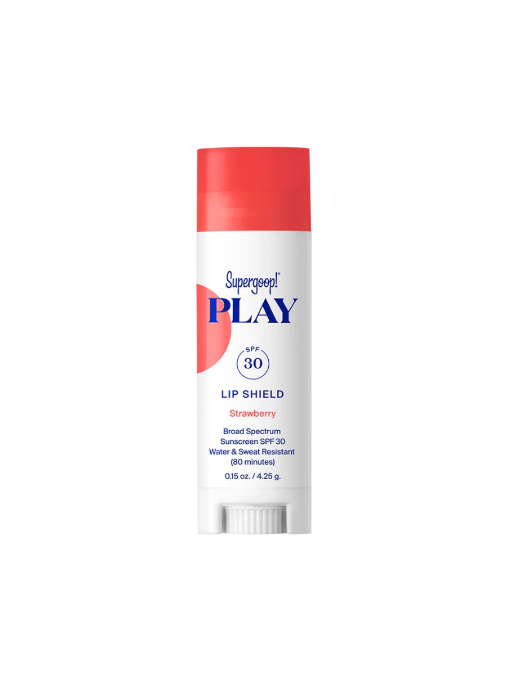 Supergoop Lip Shield in Strawberry SPF 30