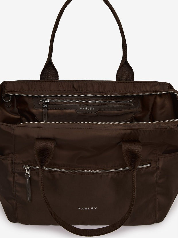 Varley Kelso Crossbody Bag in Coffee Bean
