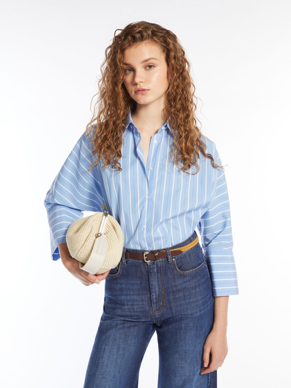 Weekend Max Mara Hudson Shirt in Light Blue