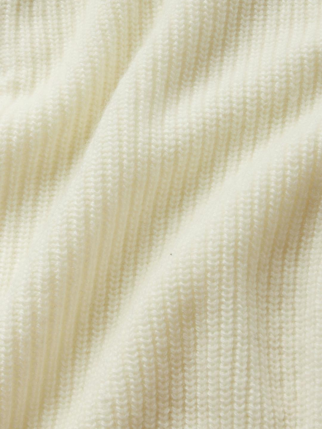 Frame Shrunken Short Sleeve Cardi in Cream