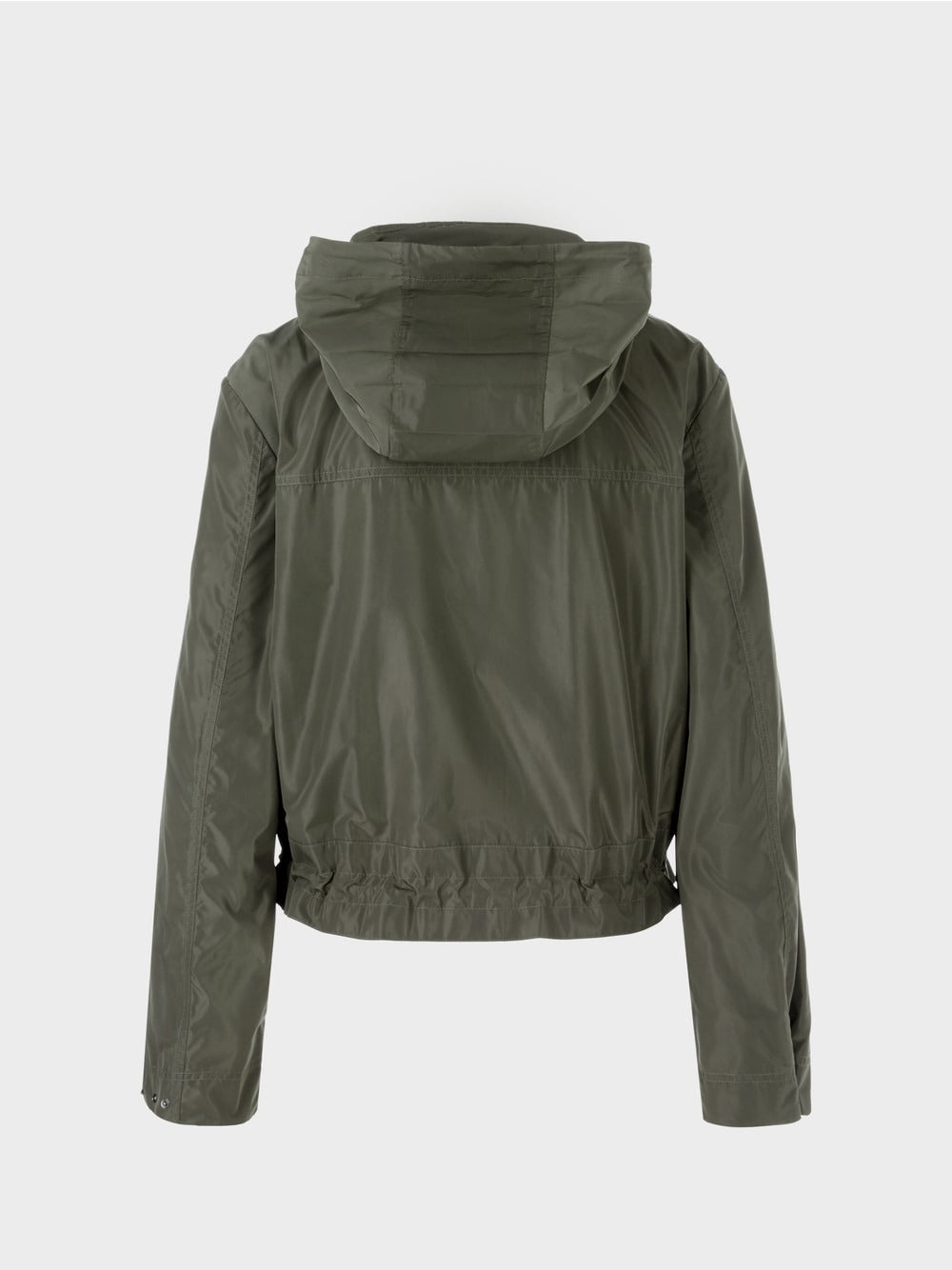 Marc Cain Outdoor Jacket With High Stand-Up Collar in Forest Night