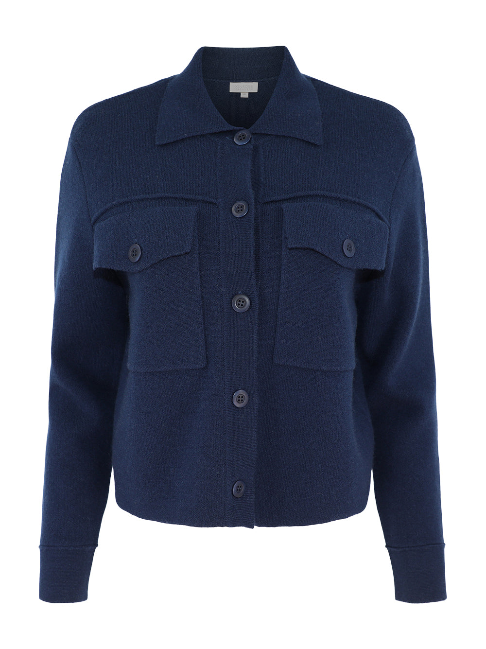 Doubleknit Crop Shacket