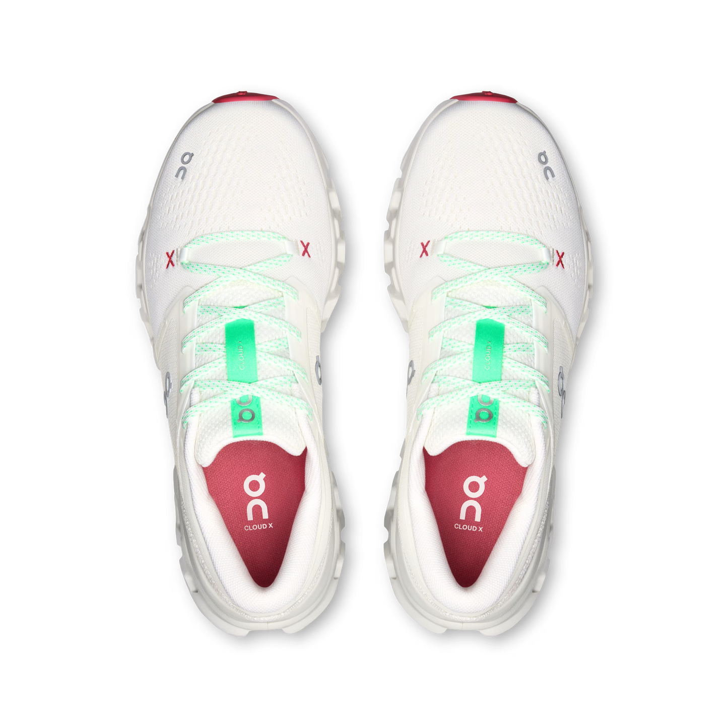 On Running Cloud X 5 Sneaker in Ivory/Ice