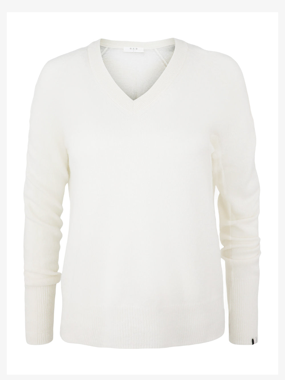 One Grey Day Sloane Cashmere V-Neck Sweater (More Colors)