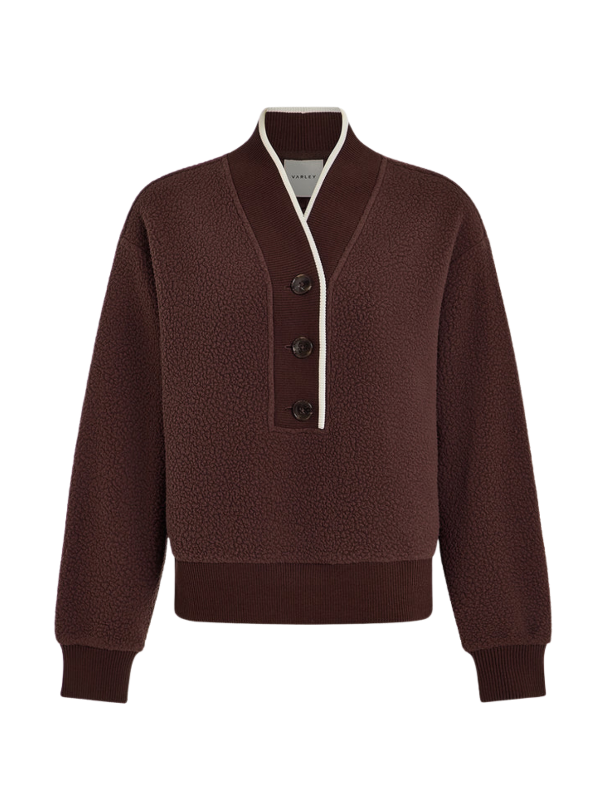 Brenna Btn Nk Fleece