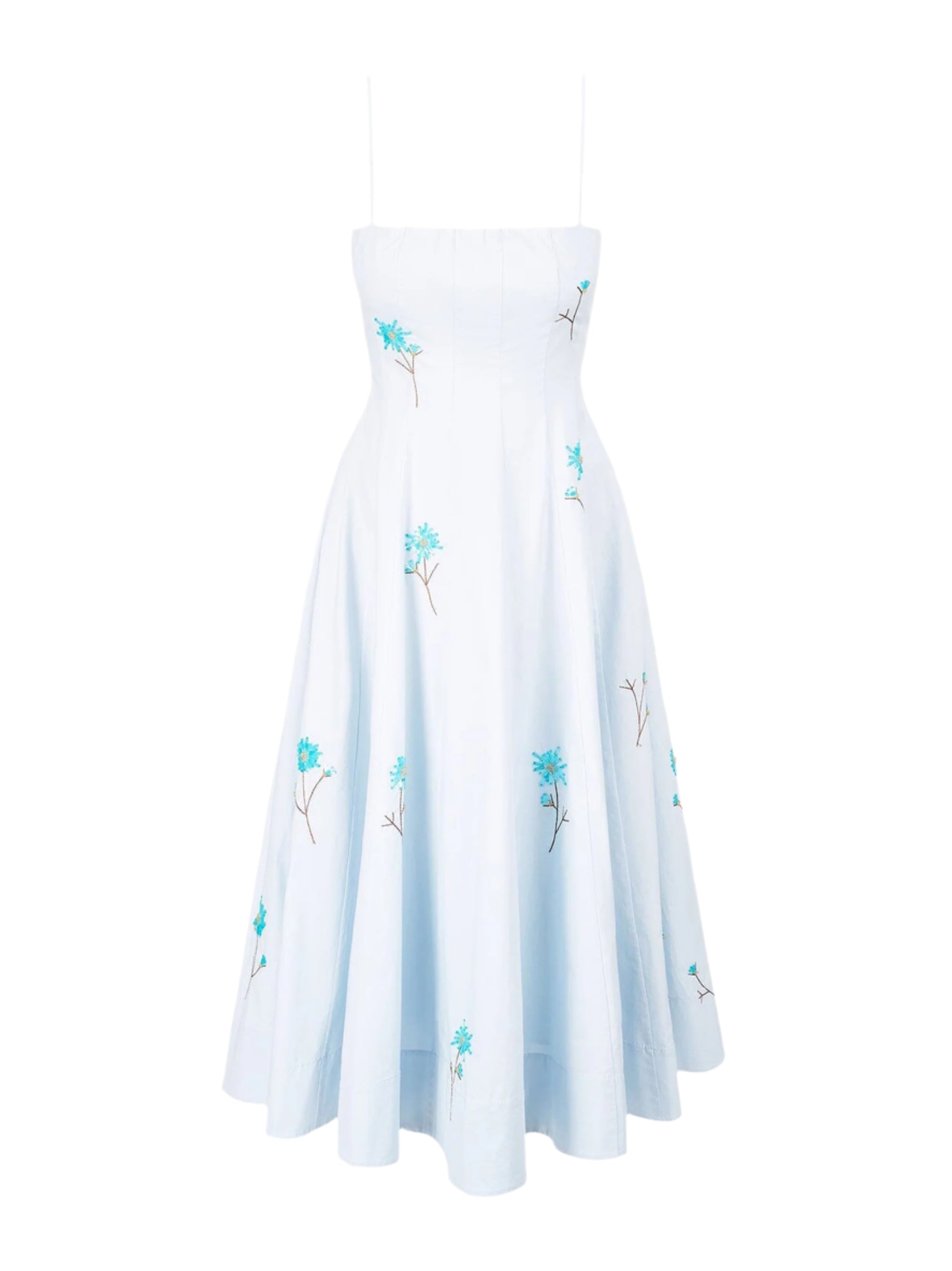 Staud Wylie Dress in Dandelion Sky  Leigh's of Breton Village