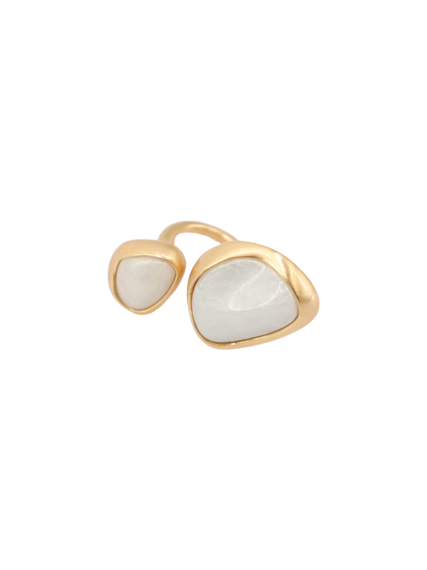 Cult Gaia Cleo Ring in Pearl