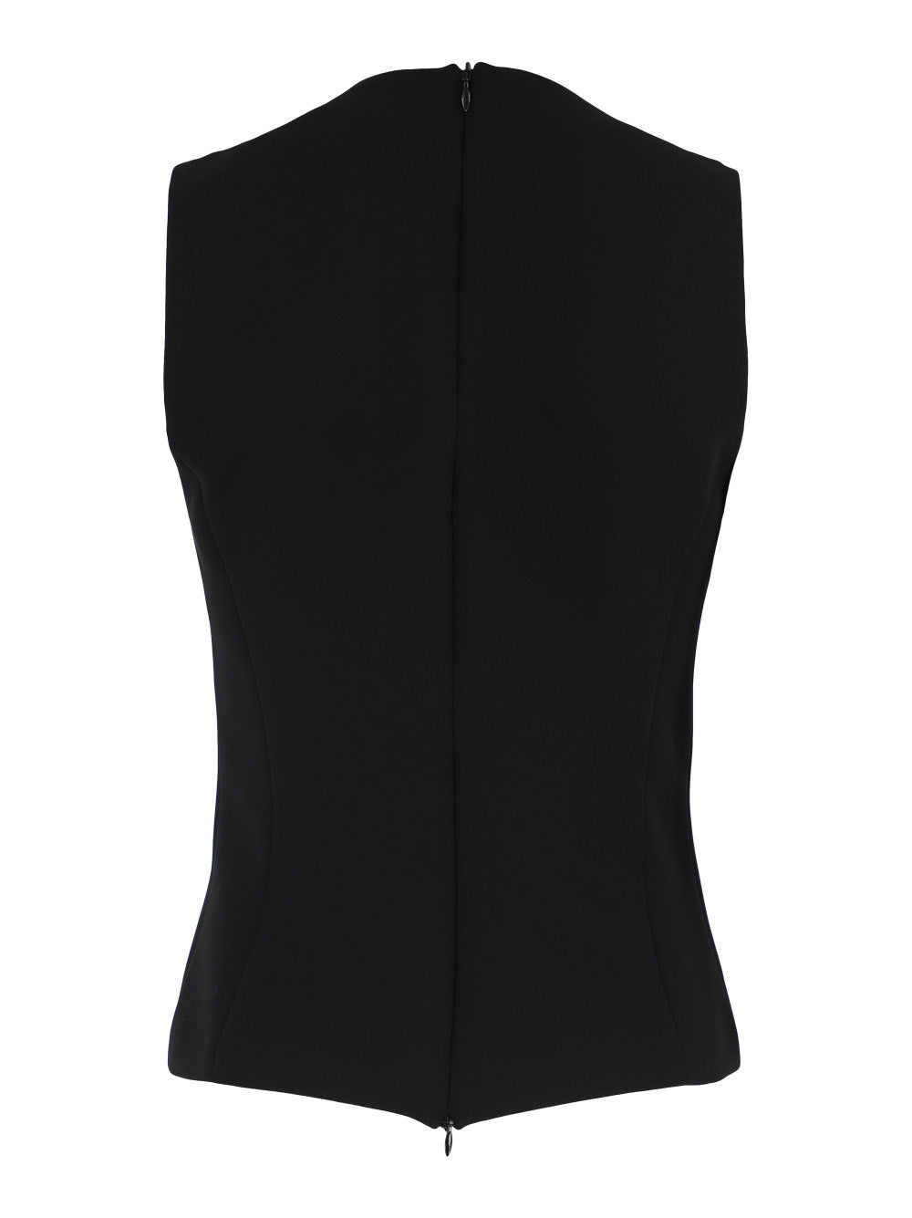 Barbara Bui Chain Neckline Tank in Black